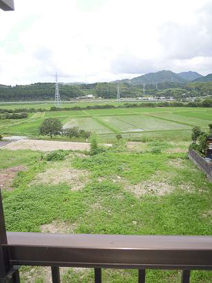 バルコニーからの眺め