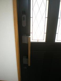 玄関二重ロック