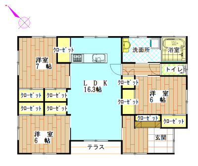 間取図