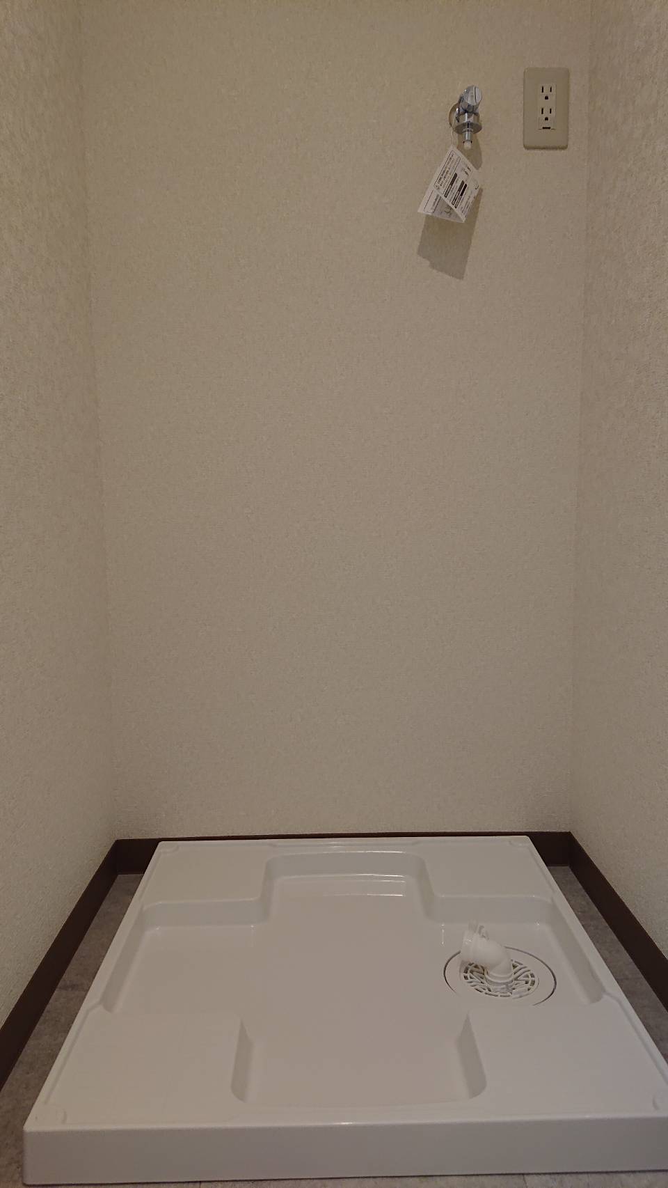 室内洗濯機置き場・洗濯機トレー