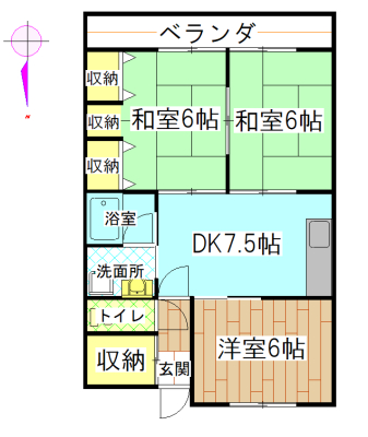 間取図