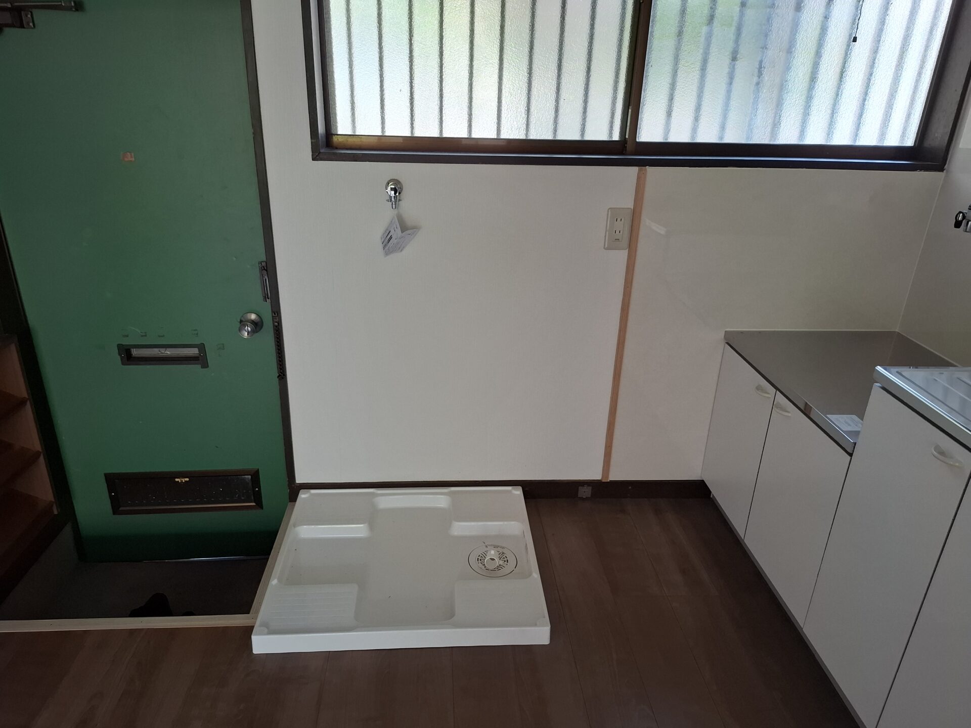 室内洗濯機置き場