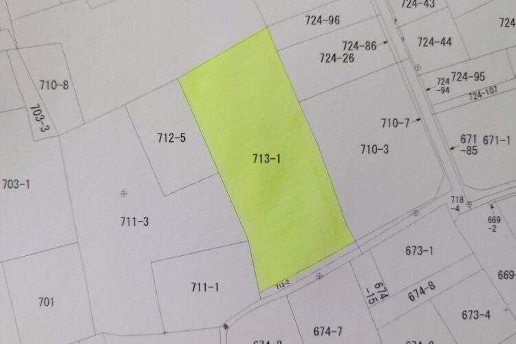 出水市 売土地 高尾野町上水流731-1土地